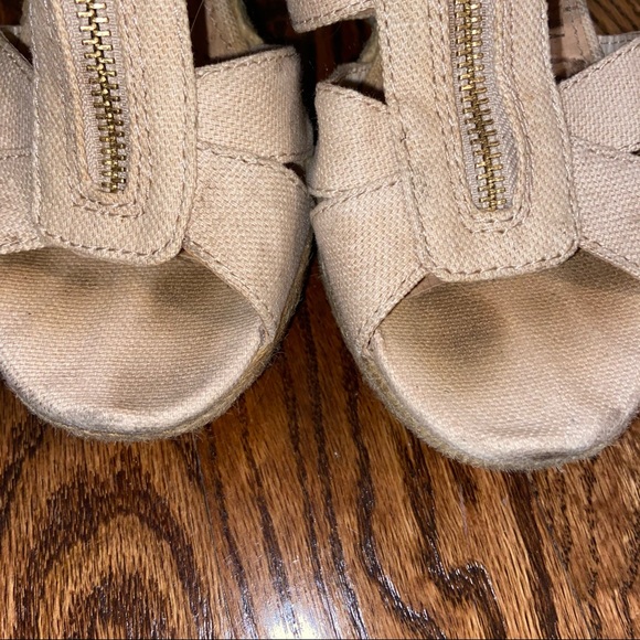 Nude summer wedges - Picture 8 of 8